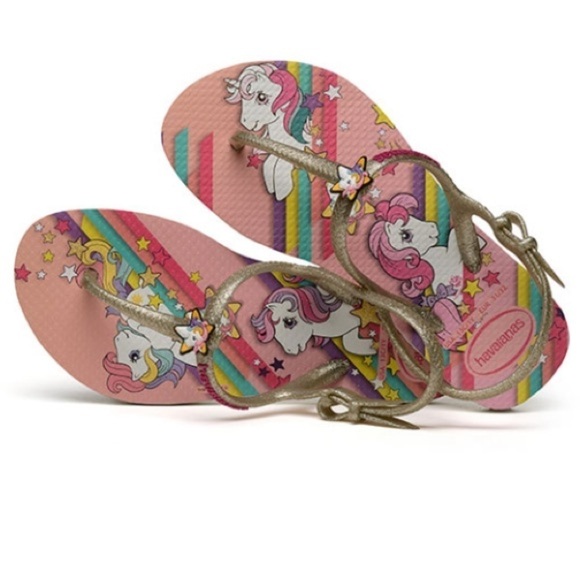 Havaianas Freedom My Little Pony Sandals Size 3/4Y NWT - Picture 3 of 9